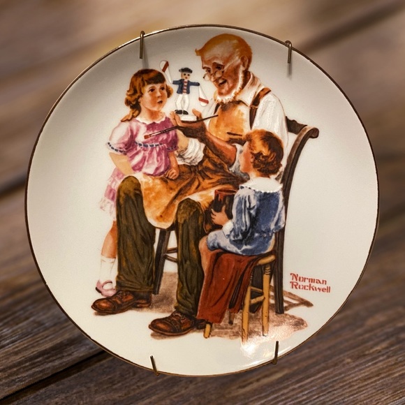 Norman Rockwell Other - Norman Rockwell Collector Plate - “The Toy Maker”